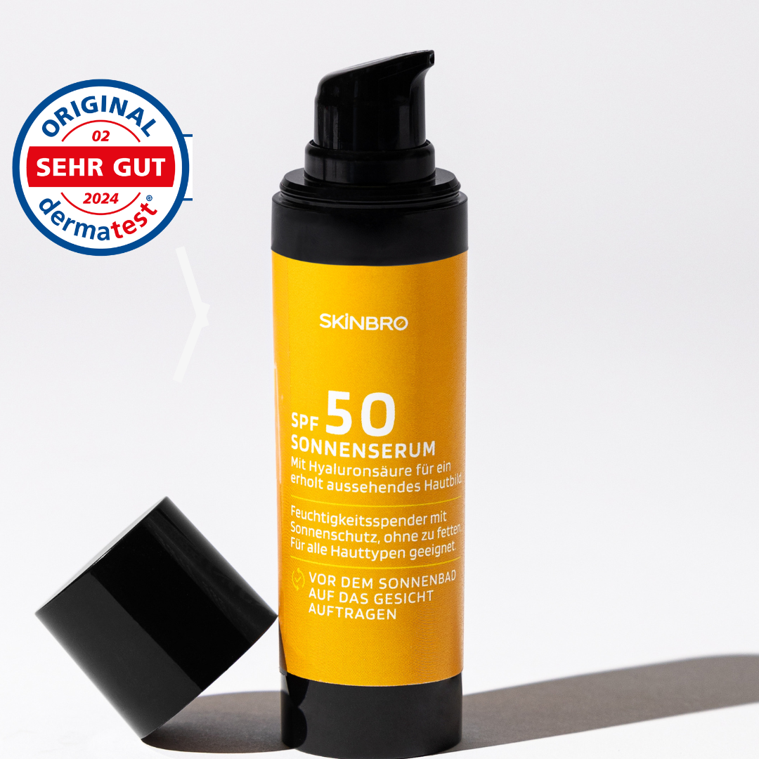 Sonnserum SPF 50 mit Hyaluronsäure