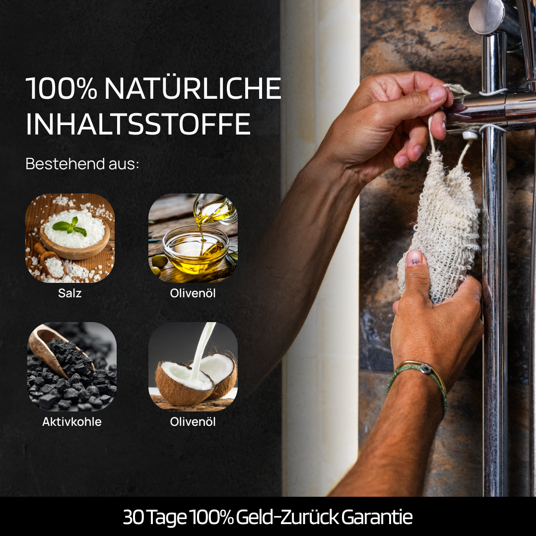 Dominik Edition: Starterset Duschseifen & Shampoo