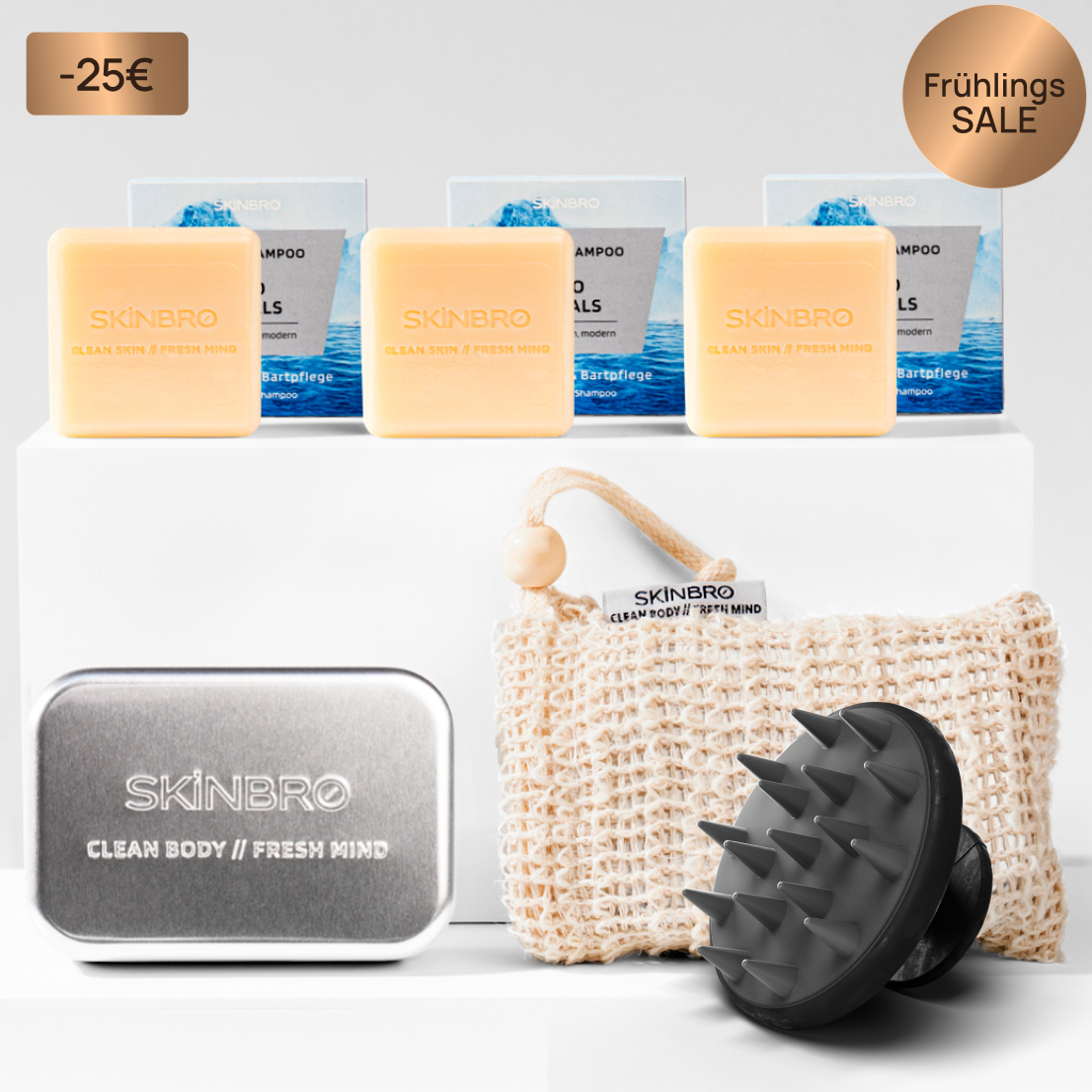 Anti Schuppen Shampoo - Starter Set - Für Haar & Bart