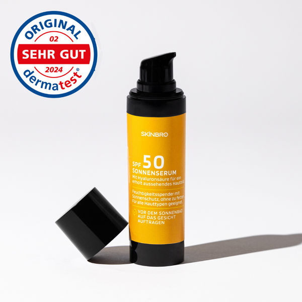 Sonnserum SPF 50 mit Hyaluronsäure