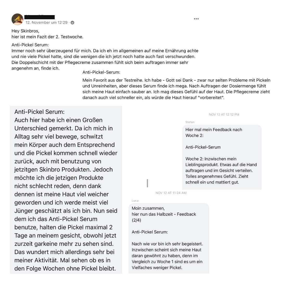 Anti Pickel-Set