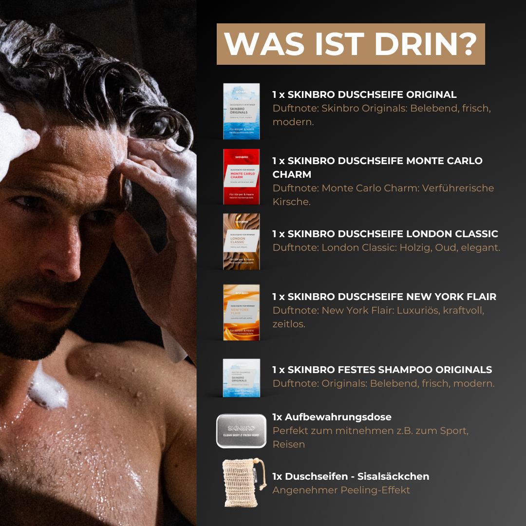 Herbst Starter Set - Duschseifen & Shampoo