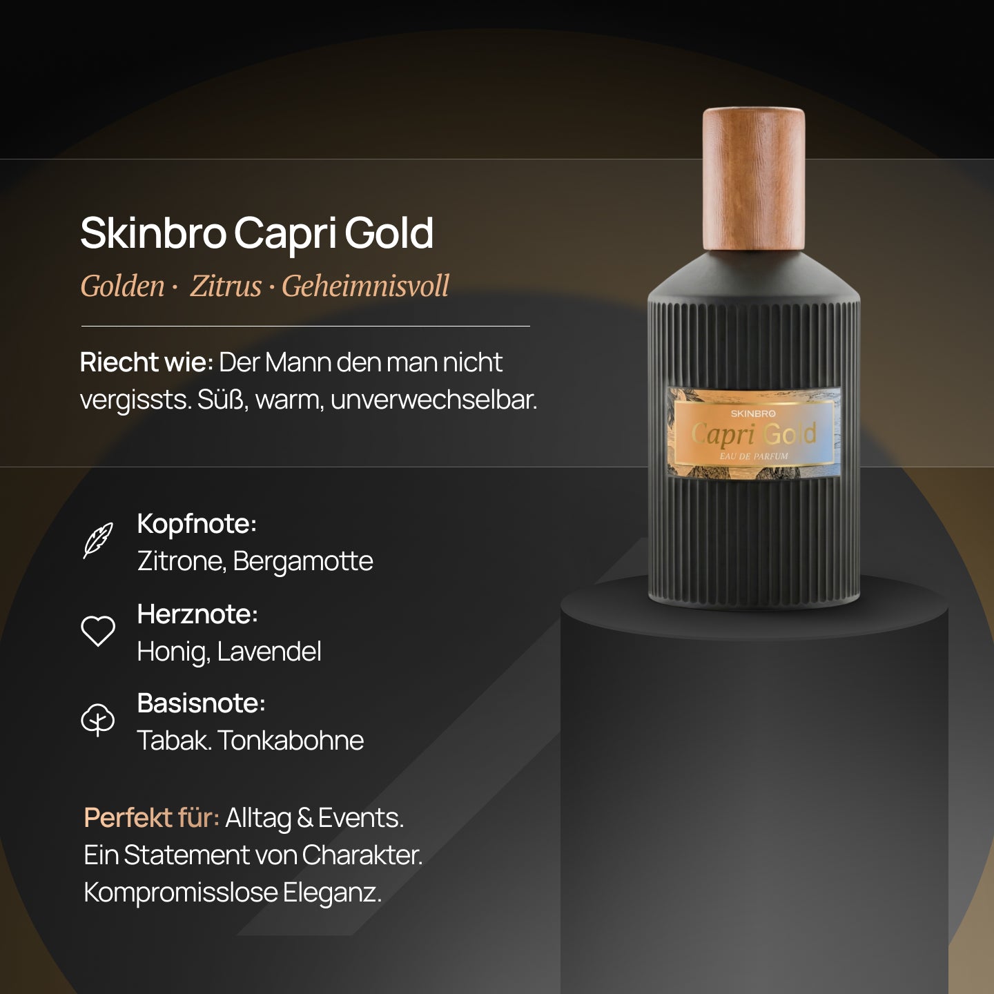 Eau de Parfum - Capri Gold
