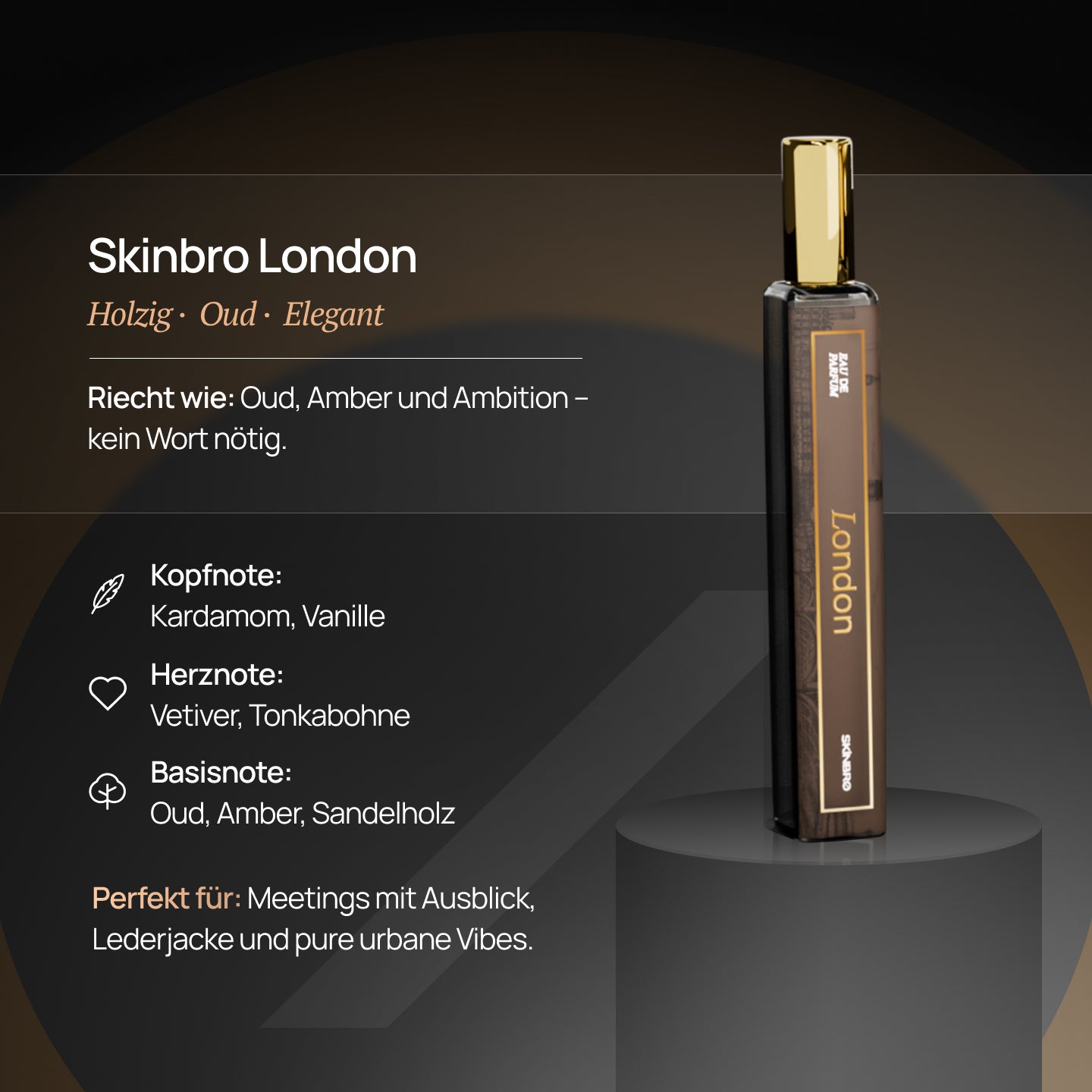 10 ml Flakon - Eau de Parfum London Classic