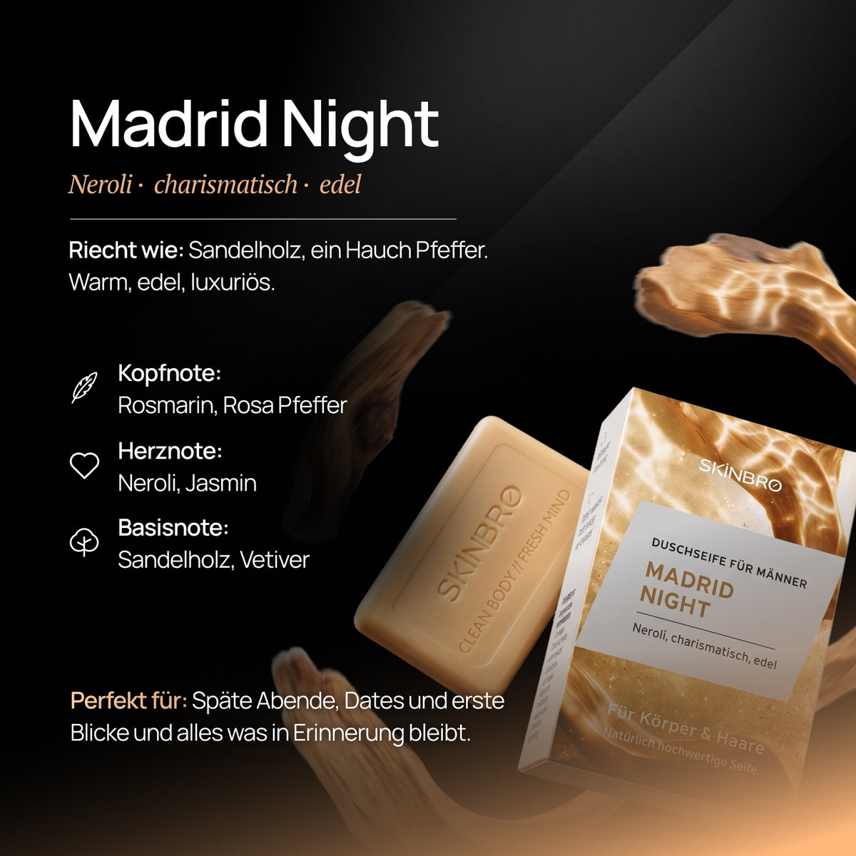 Duschseife - Madrid Night