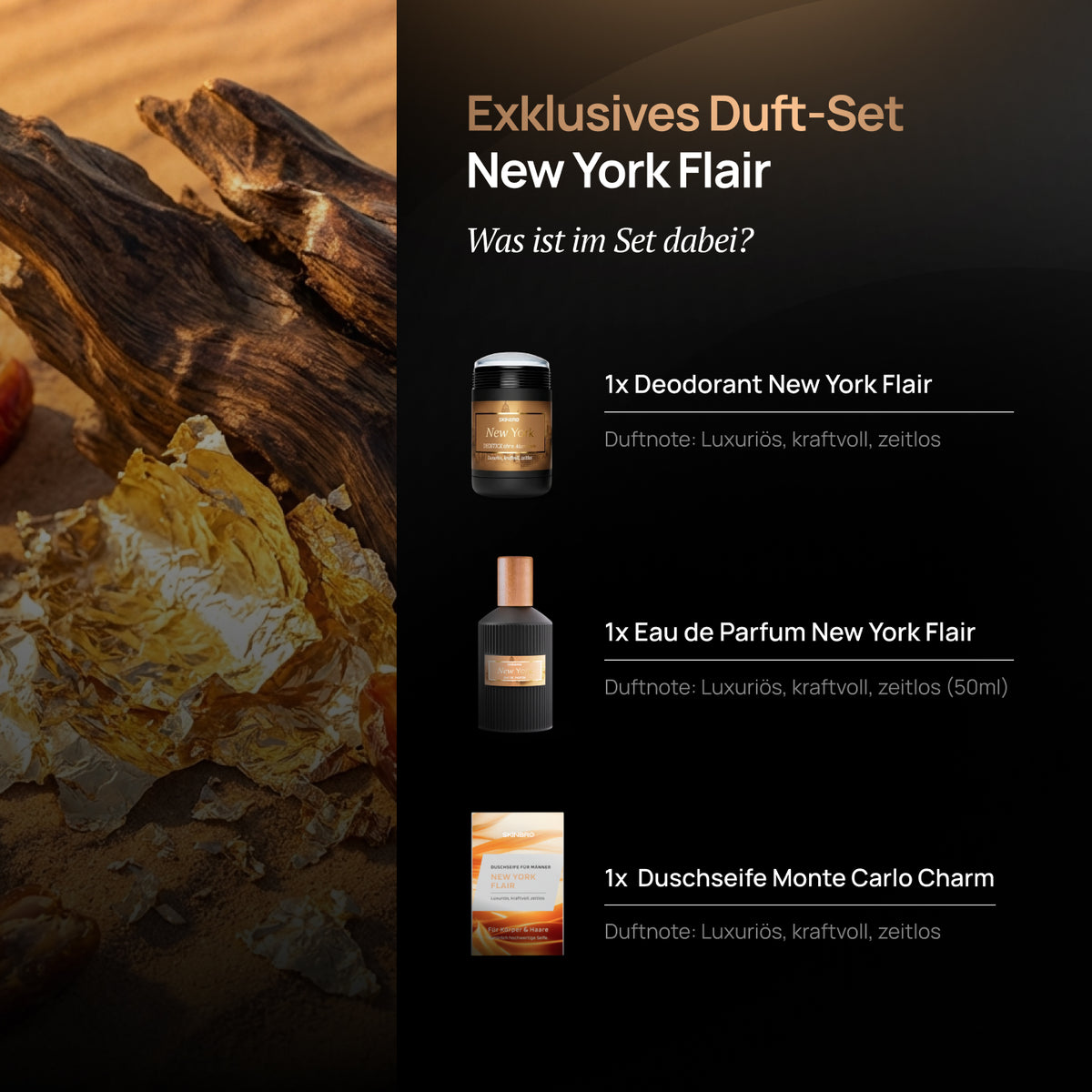 Duft-Set New York Flair (Luxuriös & Business)