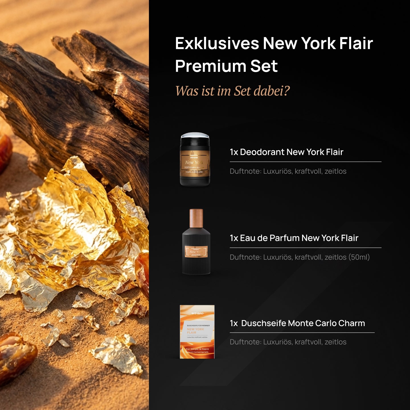 Duft-Set New York Flair (Luxuriös & Business)