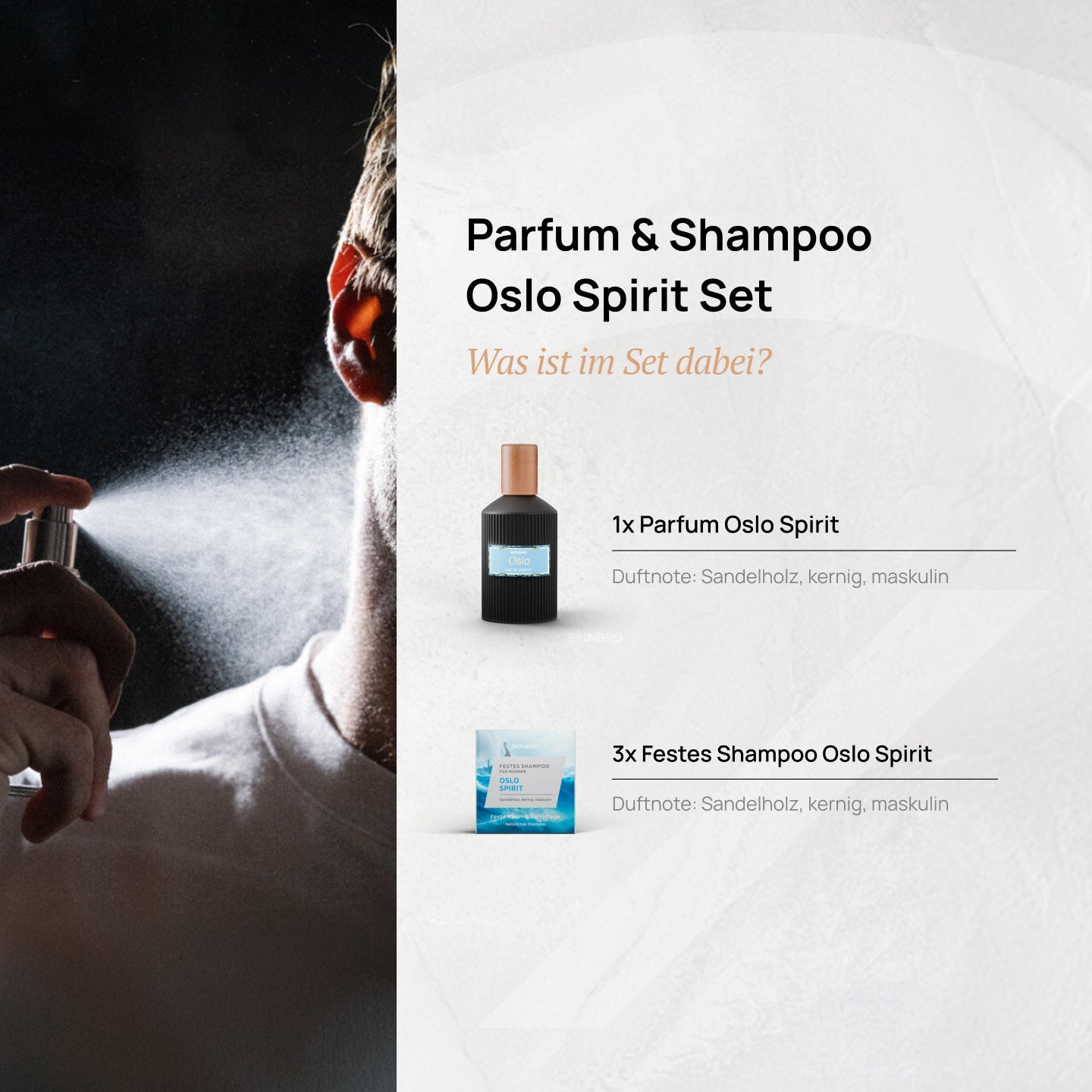 Parfum & Shampoo - Oslo Spirit Set