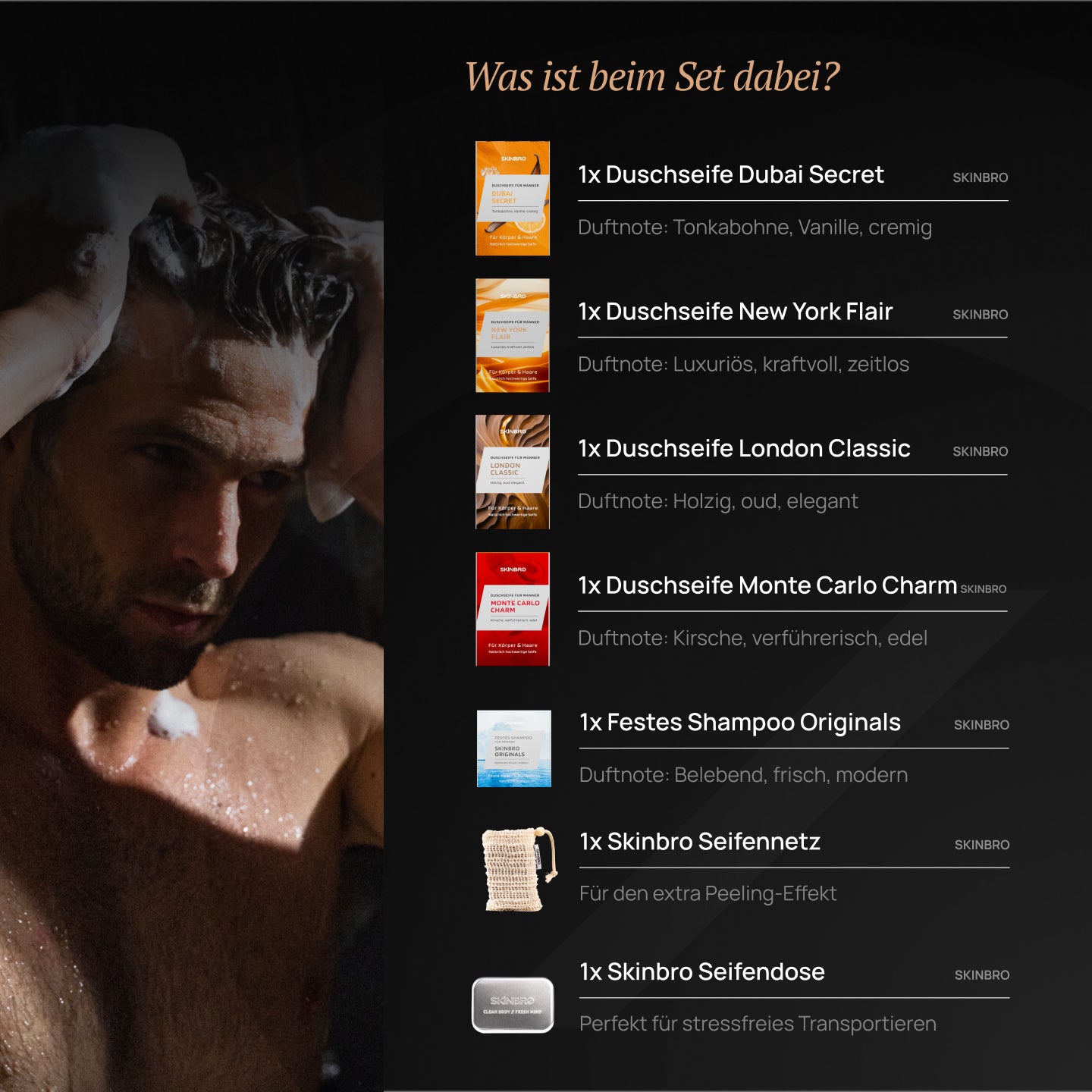 Sommer - Starter Set - Duschseifen & Shampoo