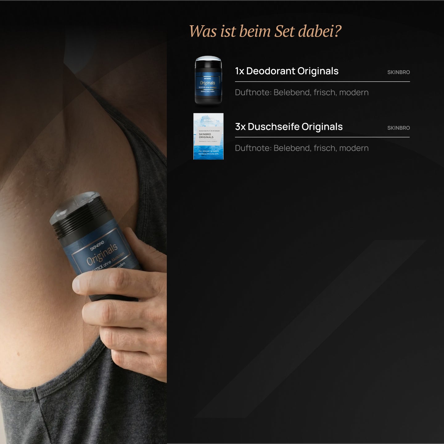 Deodorant & Duschseifen Originals Set