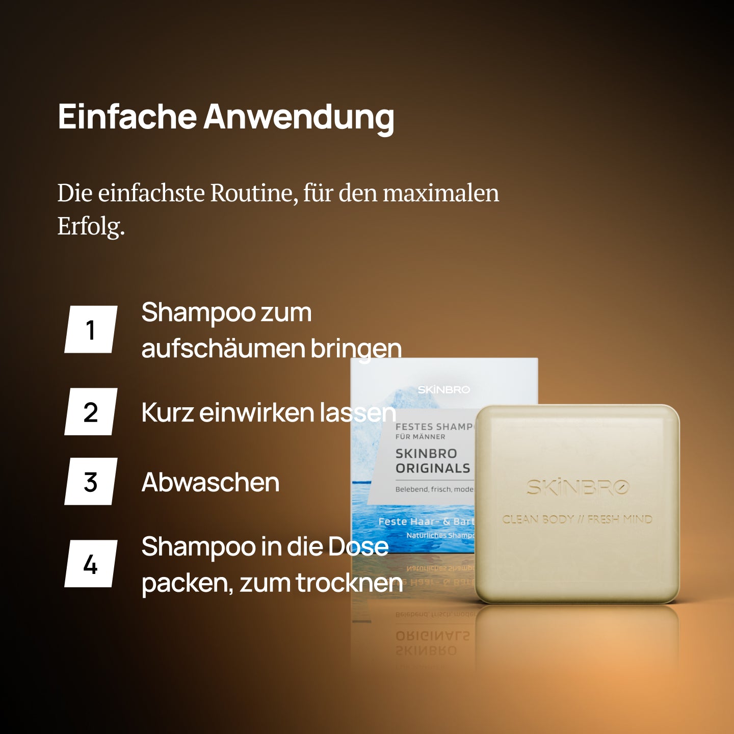Anti Schuppen Shampoo - Starter Set - Für Haar & Bart