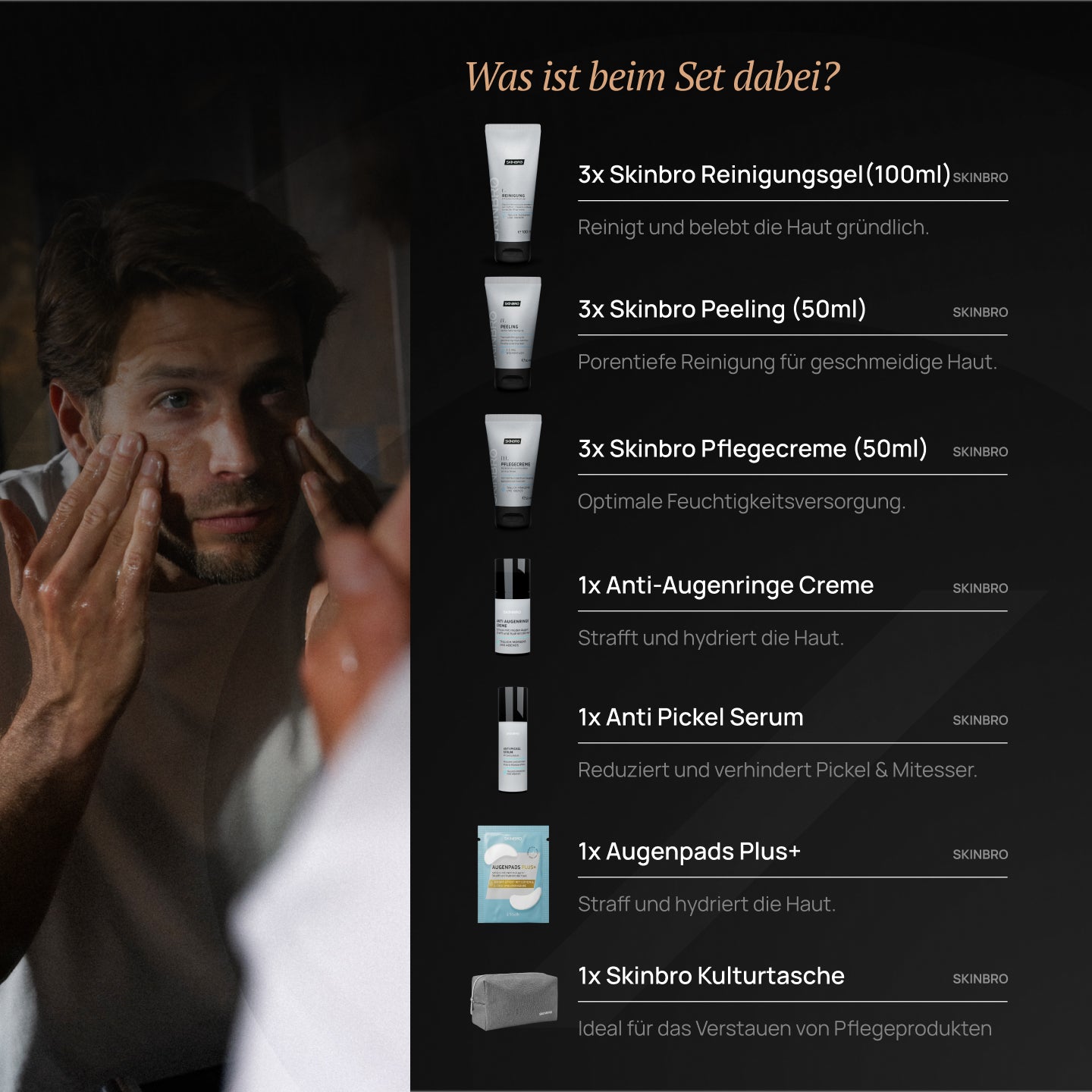 Exklusives Hautpflege Premium Set + 4 Geschenke