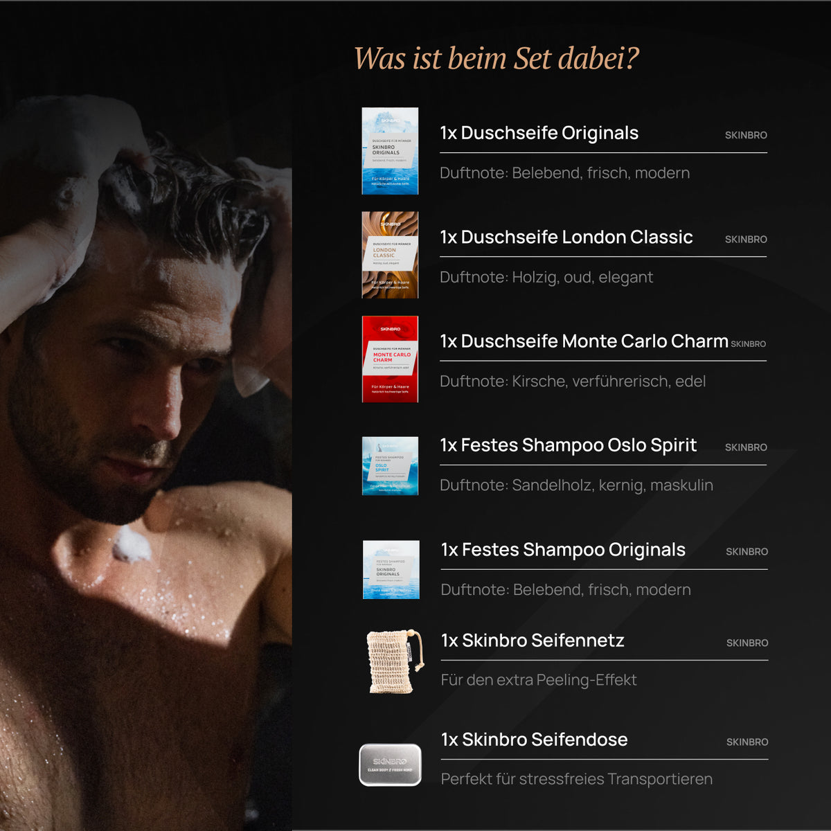 Sommer - Starter Set - Duschseifen & Shampoo