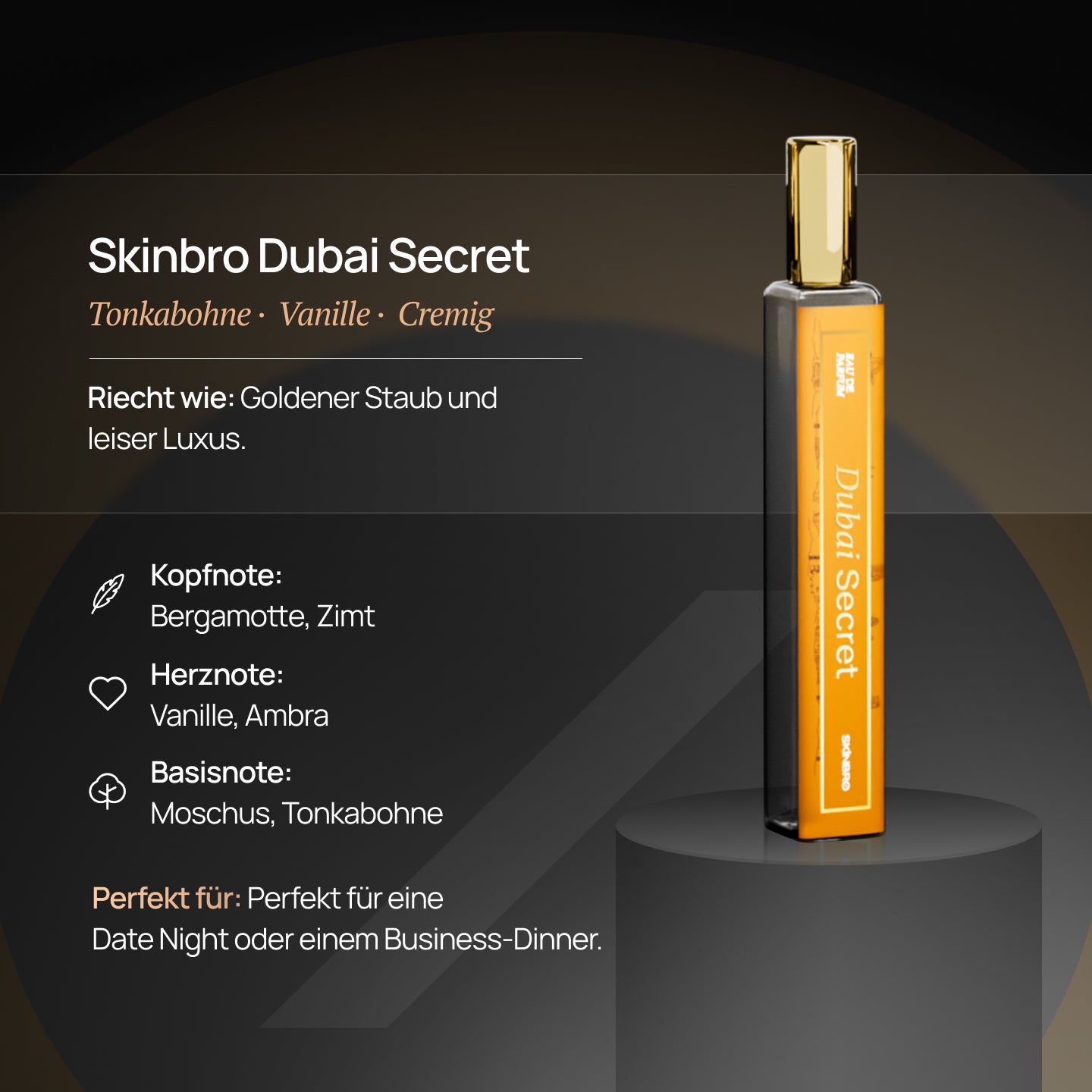 10 ml Flakon - Eau de Parfum Dubai Secret