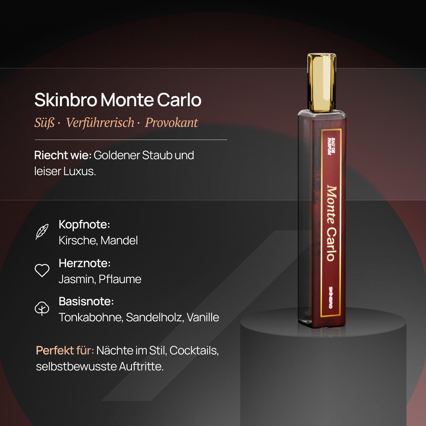 10 ml Flakon - Eau de Parfum Monte Carlo Charm