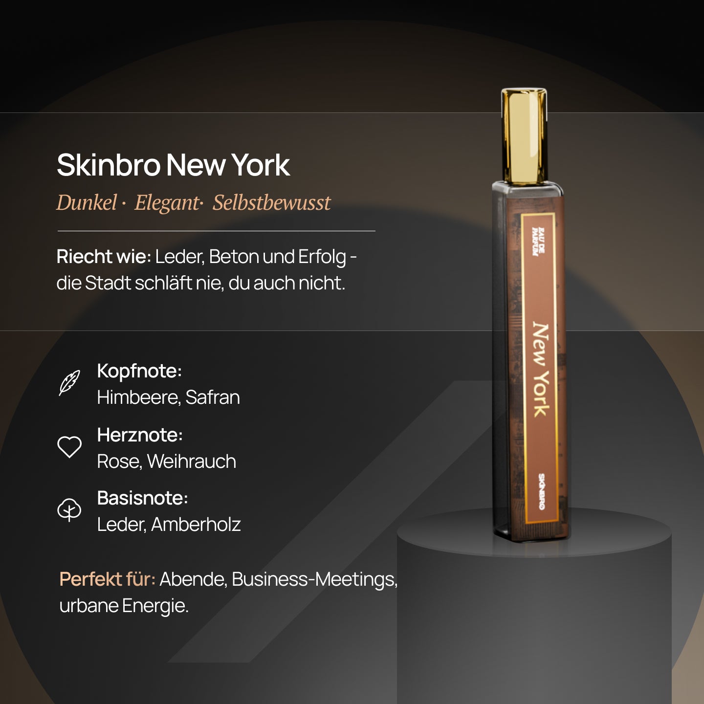 10 ml Flakon - Eau de Parfum New York Flair
