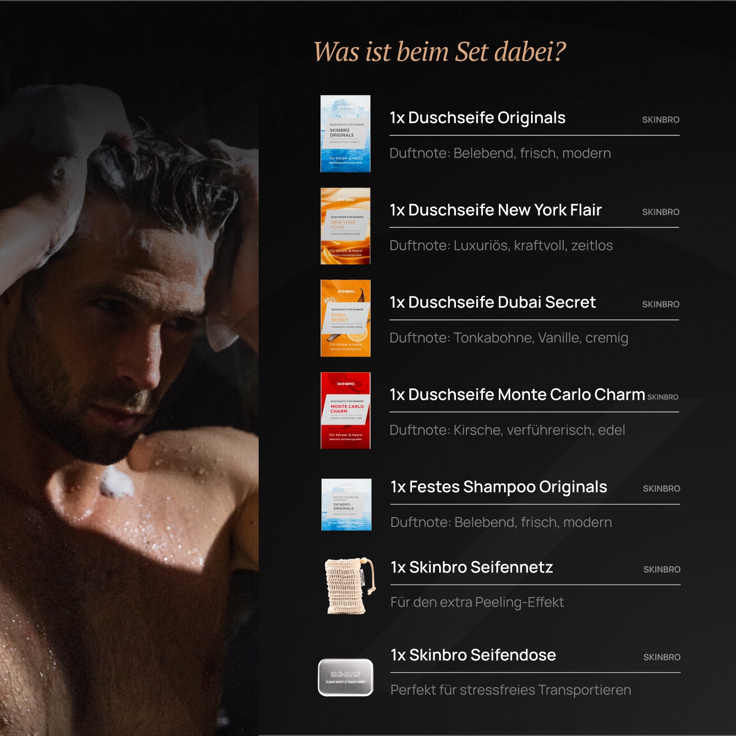 Sommer - Starter Set - Duschseifen & Shampoo