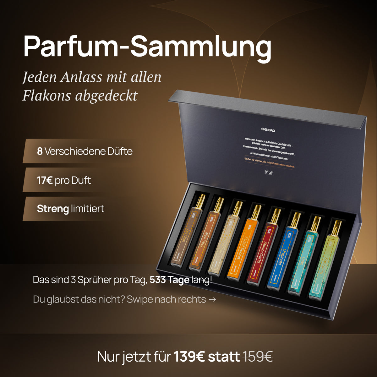 Deine Parfum-Sammlung