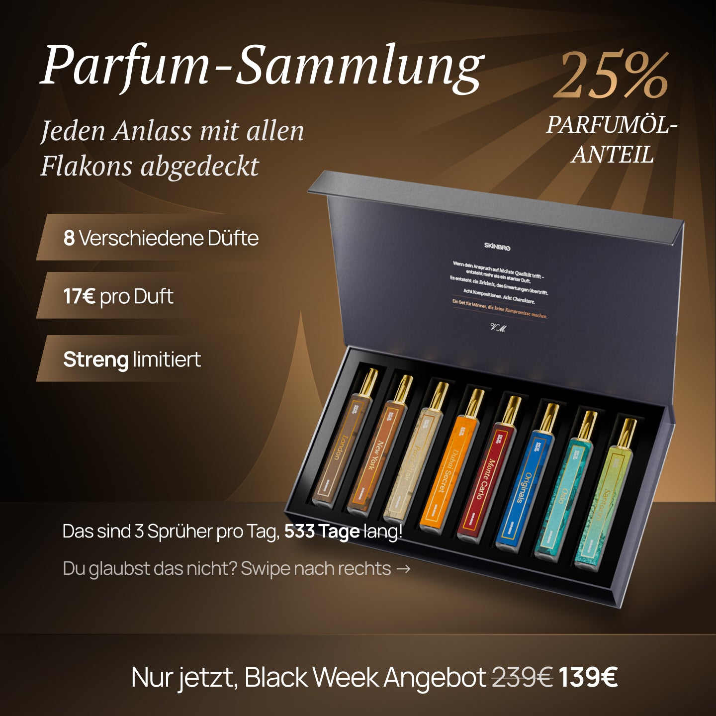 Deine Parfum-Sammlung