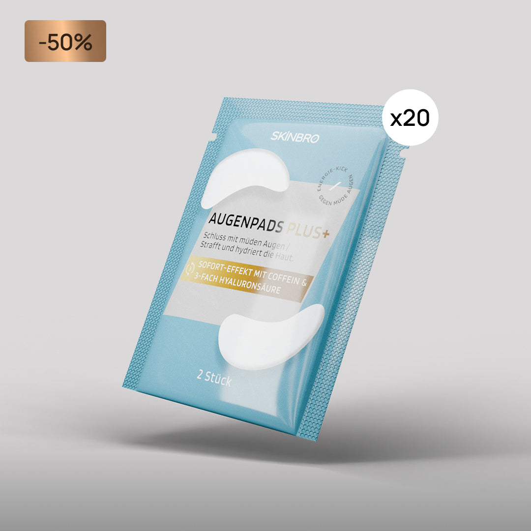 Augenpads - 3 fach Hyaluronsäure & Coffein