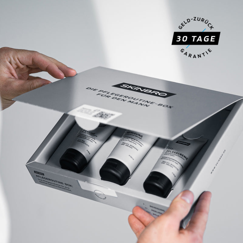 Skinbro Pflegesystem + einzelne Pflegecreme