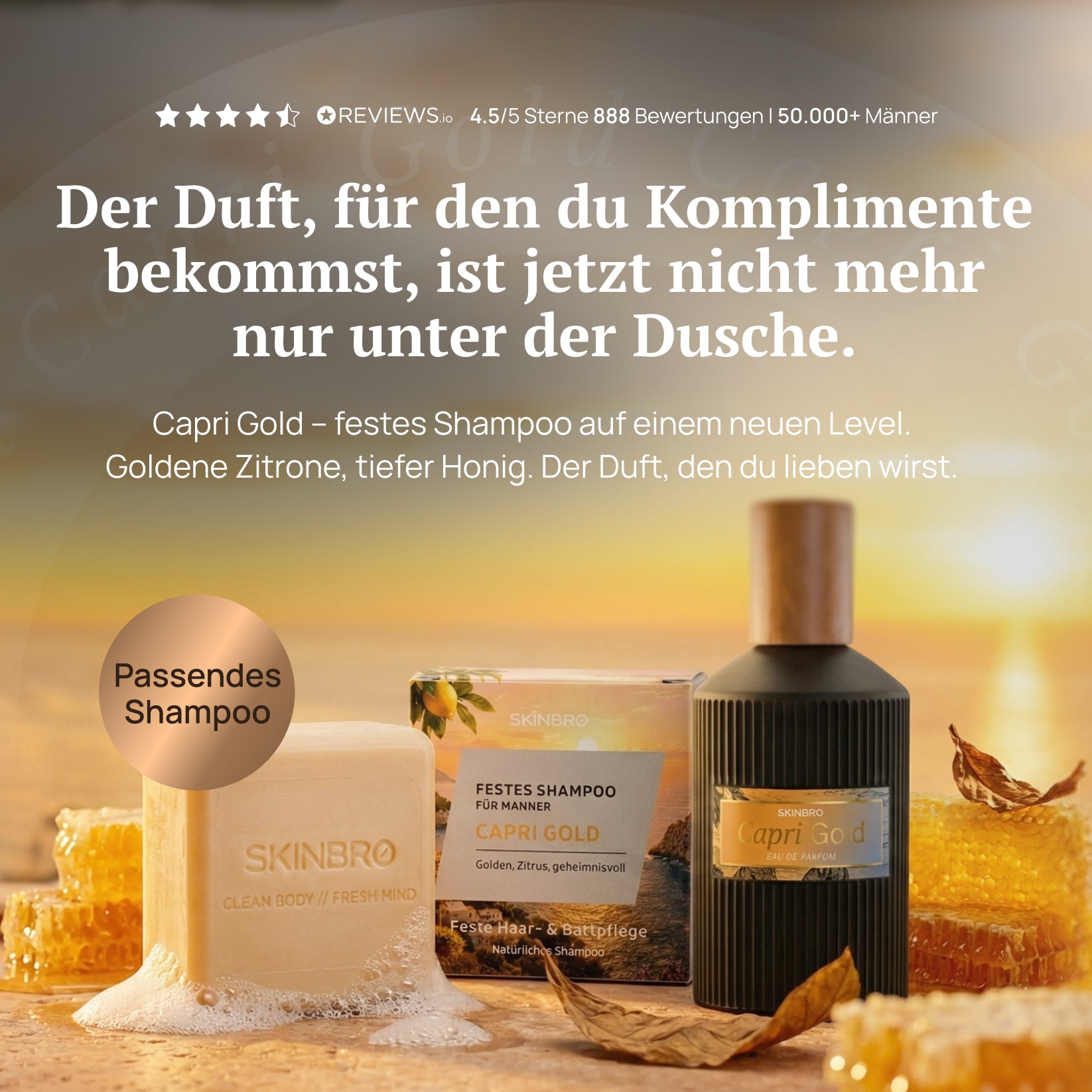 Duft-Duo - Eau de Parfum Capri Gold
