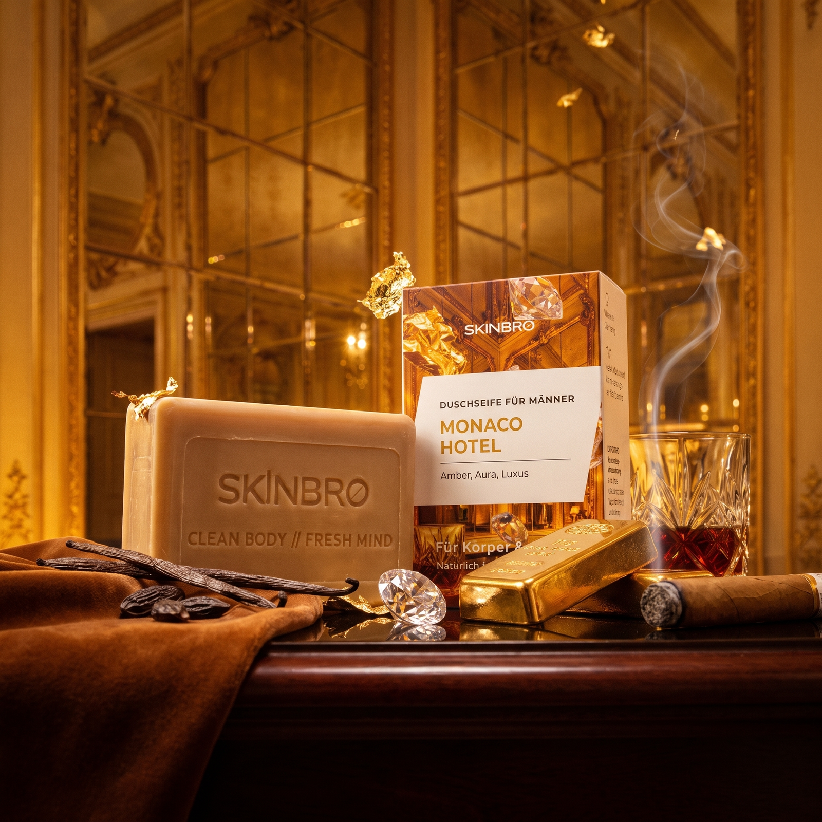 Duschseife - Monaco Hotel - Amber / Aura / Luxus