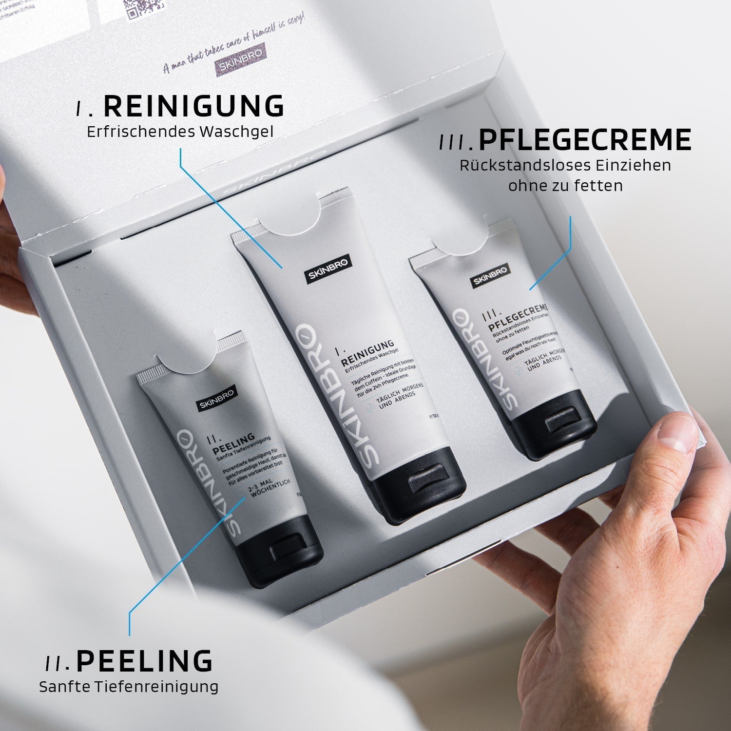 Skinbro Pflegeroutine
